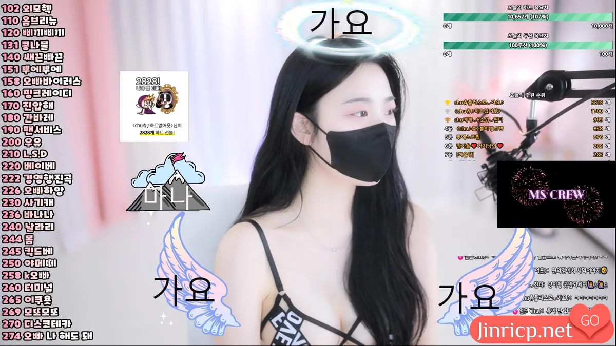 楚楚(chu츄♪)-aeaei5082 MSCREW个人直播 20250211 [2V/7.35G]-JIN