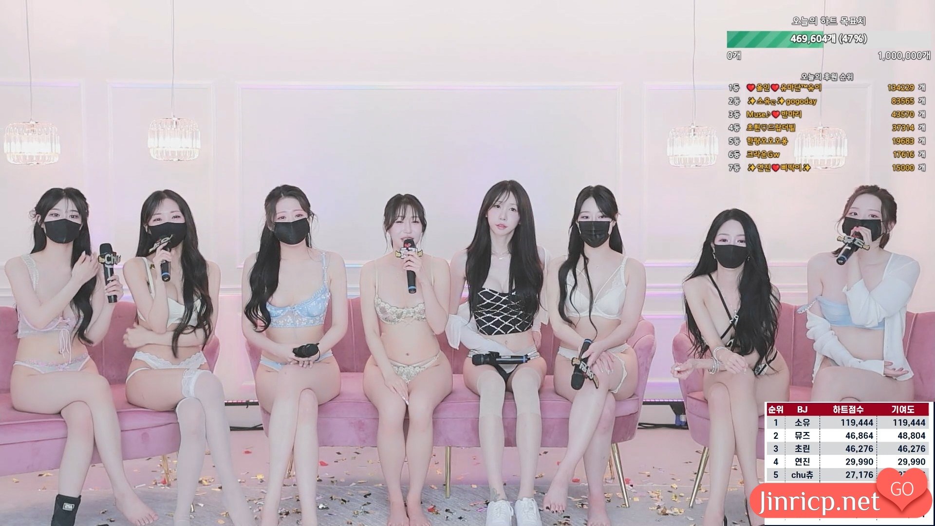 图片[1]-All-in Crew S2 性感小姐 第2季 第1期 新季开播! 牛奶淋浴回归 中文简繁字幕-JIN