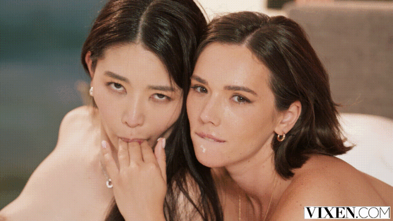 日本大奶网红Rikako Katayama, 法国极品尤物 Eve Sweet 梦幻联动新作 开年巨献-JIN